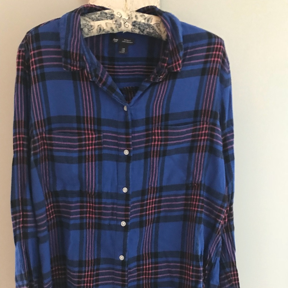 Gap Flannel Plaid